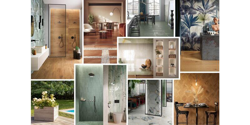 Fliesentrends 2025 – Was kommt, was bleibt? - Fliesentrends 2025: Holzoptik, Bordüren, Mosaike &amp;amp; mediterrane Designs