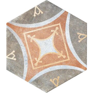 Fliese New Orleans 24 x 27,7 cm Esagona French Quarter...