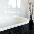 Wandfliese Seasons 30 x 60 cm weiß liniert