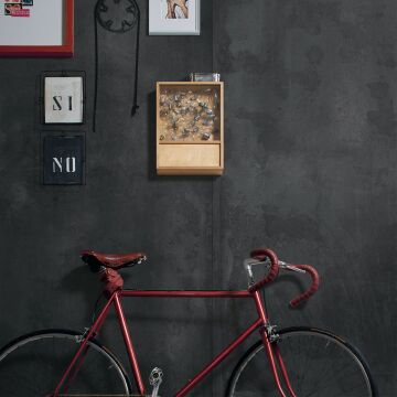 Fliese Tube 120 x 260 cm Nero 6,5 mm