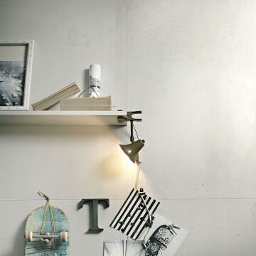 Fliese Tube 60 x 120 cm White 6,5 mm