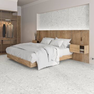 Fliese Flodsten 60 x 60 cm Snow