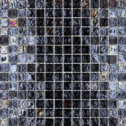 Mosaik Glas B48 Petrol Nero