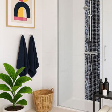 Mosaik Glas B48 Petrol Nero