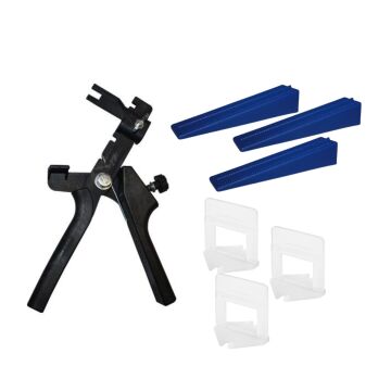 Nivelliersystem Starter-Set 300 Grundlaschen 2 mm 100...