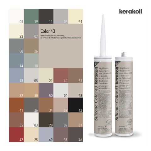 Silicone Color 43 310 ml Stck.