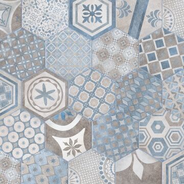 Fliese New Orleans 24 x 27,7 cm Esagona French Quarter...