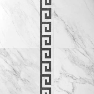 Bordüre Terma Mäander 10 x 40 cm 4G