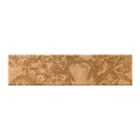 Dekorfliese AUREA FLOS 7,5 x 30 cm Gold