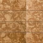 Dekorfliese AUREA FLOS 7,5 x 30 cm Gold