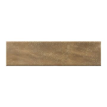 Dekorfliese AUREA VIA 7,5 x 30 cm Brass