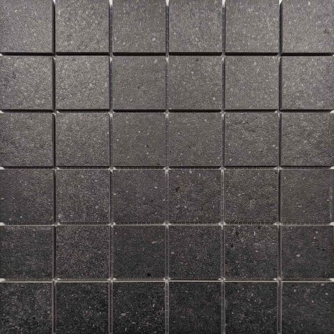 Mosaik Gravel 5 x 5 cm Black