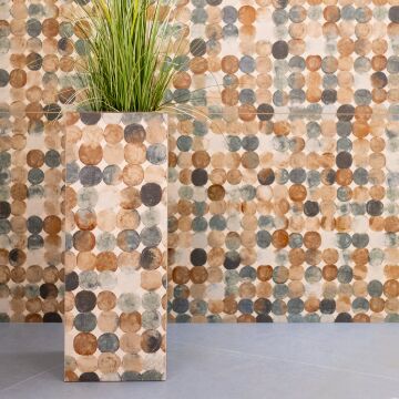 VASE ROMA 22,5 x 22,5 x 60 cm Sphere