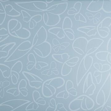 Dekorfliese Trendy Tropic 25 x 50 cm Light Navy