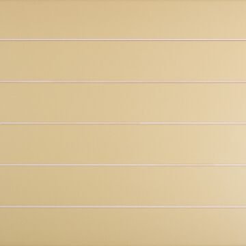 Dekorfliese Trendy LineCut4,8  25 x 50 cm Mustard