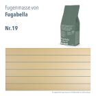 Dekorfliese Trendy LineCut4,8  25 x 50 cm Mustard