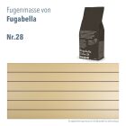 Dekorfliese Trendy LineCut4,8  25 x 50 cm Mustard