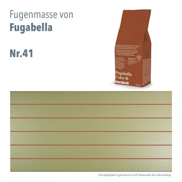 Dekorfliese Trendy LineCut4,8  25 x 50 cm Matcha