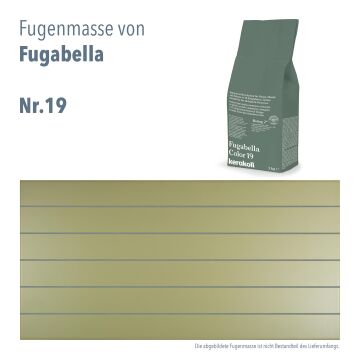 Dekorfliese Trendy LineCut4,8  25 x 50 cm Matcha