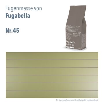 Dekorfliese Trendy LineCut4,8  25 x 50 cm Matcha