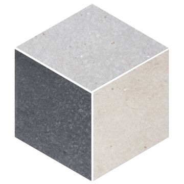 Mosaik Gravel Alpin 17,5  x 20 cm Rhombus Mix