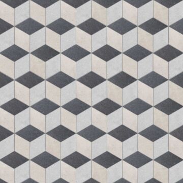 Mosaik Gravel Alpin 17,5  x 20 cm Rhombus Mix