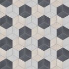 Mosaik Gravel Alpin 17,5  x 20 cm Rhombus Mix