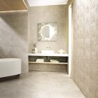 Dekor Nobu Fossil 25 x 75 cm White