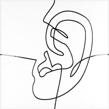 Fliese Face Line 25 x 25 cm Mix