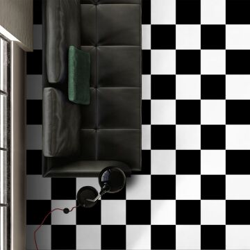 Fliese BASIC 25 x 25 cm Black