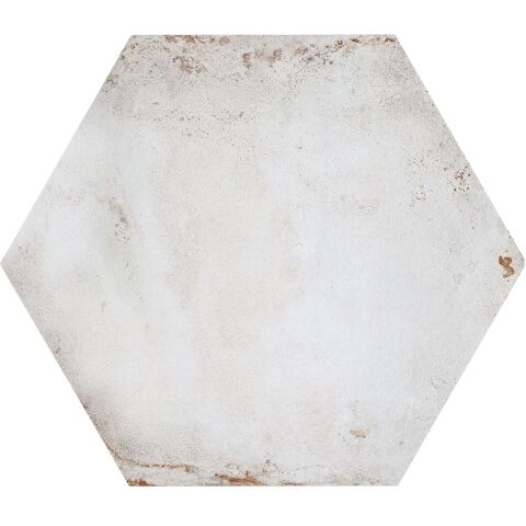 Fliese San Francisco Hexagon 52 x 60 cm White