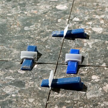 Nivelliersystem Starter-Set 300 Grundlaschen 1 mm 100...