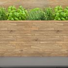Mauerverband Roots 30 x 60 cm Gold
