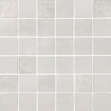 Mosaik Rust 5 x 5 cm White