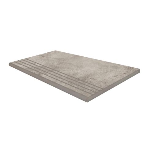Stufenfliese mit Rillen Flux 30 x 60 cm Concret