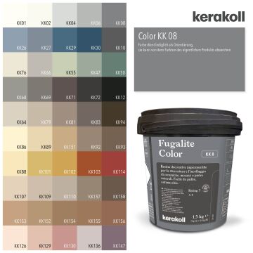 Fugalite® Epoxidharzfuge KK8 - Grau 1,5 kg Eimer