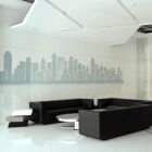 Fliese Weiß 60 x 120 cm glänzend